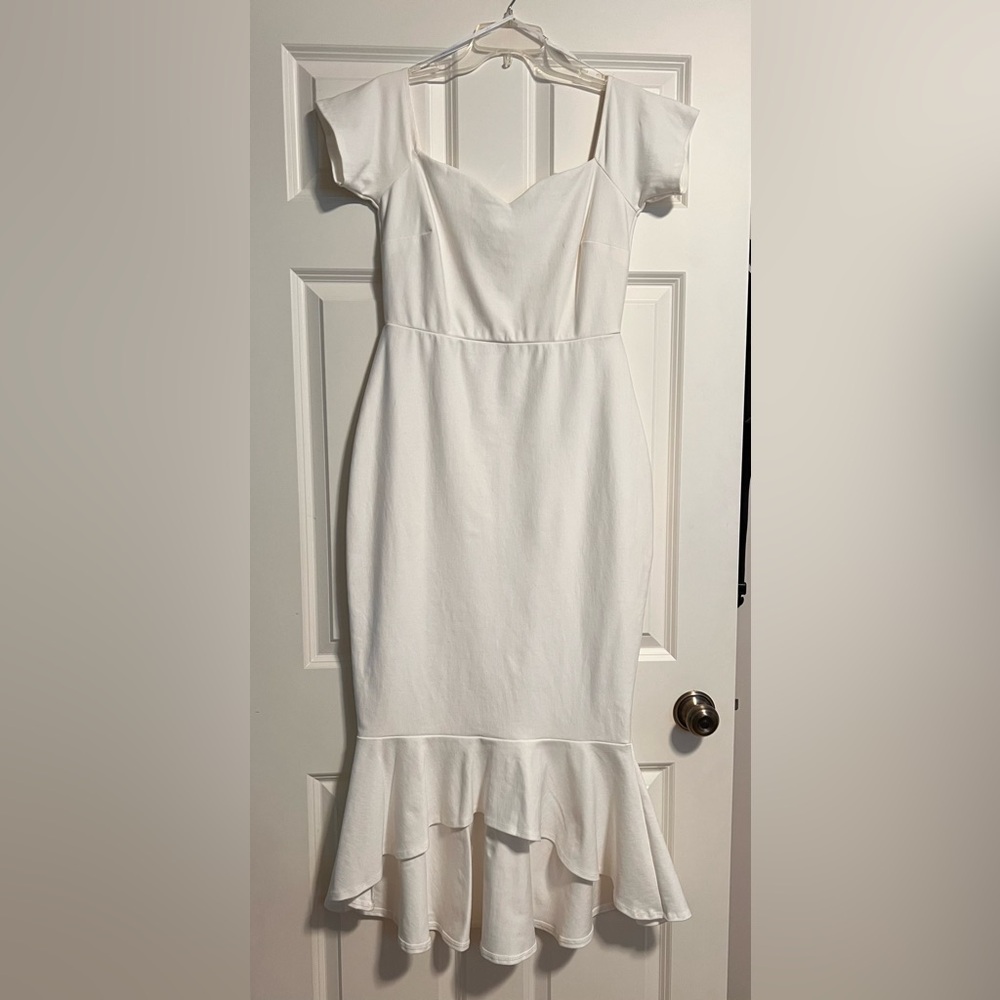 White Lulus Dress